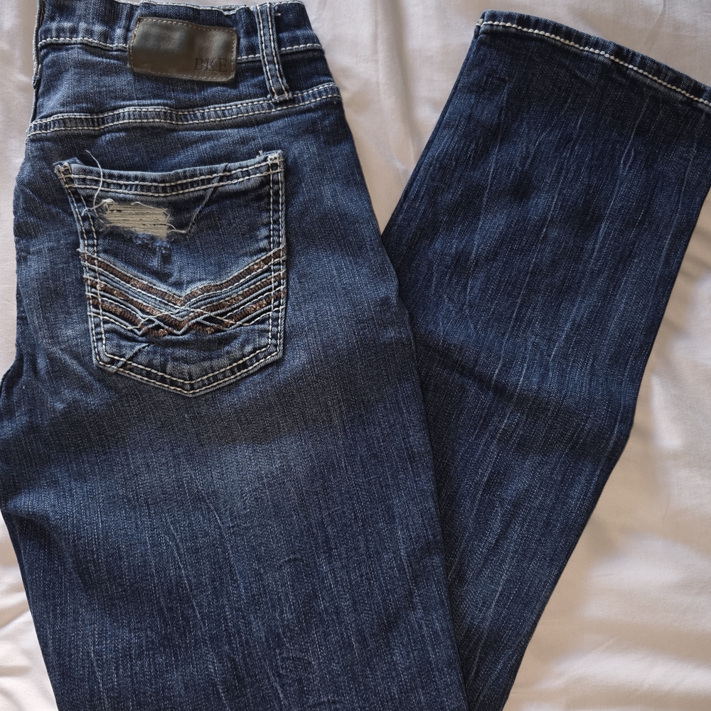 BKE Jake Straight Blue Jeans